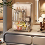 Multi-Functional Makeup Storage Box with Lid | Dustproof Cosmetic Organizer