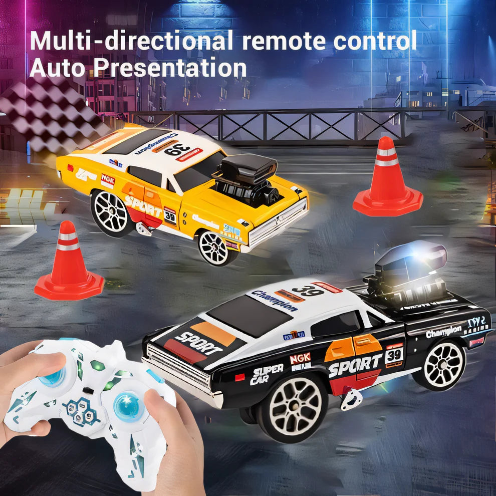 High Speed Alloy Remote Control Metal Drift Racing Car Toy