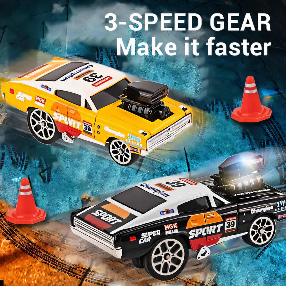 High Speed Alloy Remote Control Metal Drift Racing Car Toy