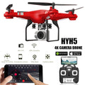 RC Drone With Camera HD WIFI Real Time Video Altitude Headless One Key Return Quadcopter FPV Remote Control Helicopter Toys