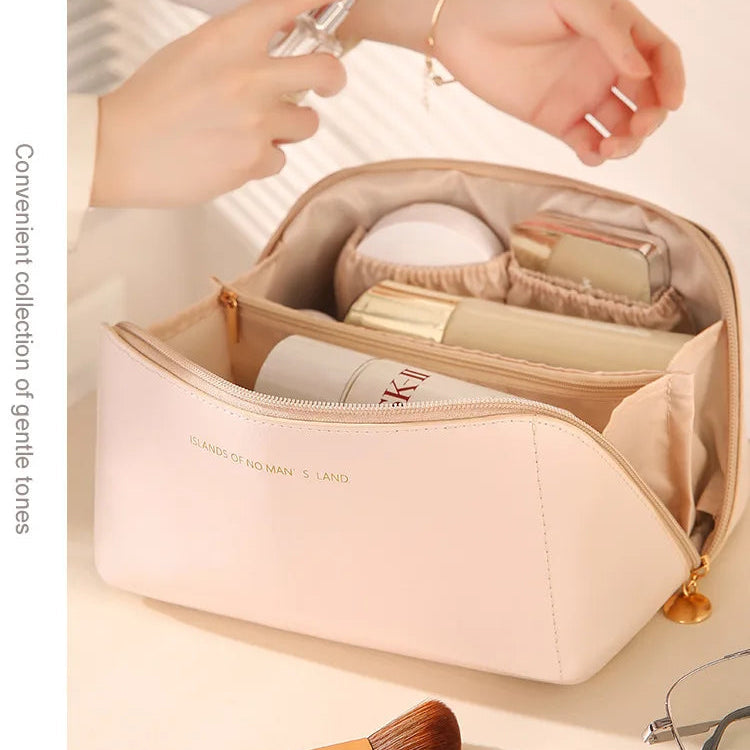 Luxury Makeup Organizer Bag Cosmetic Travel Toiletry Storage Case