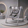 Multifunctional Electric Baby Rocking Chair Folding Newborn Bouncer High Seat Comfort