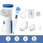 Portable Medical Mesh Nebulizer Silent Ultrasonic Steam Inhaler For Families