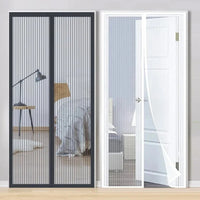 Magnetic Door Curtain Mosquito Net – Invisible Fly Screen Mesh, Punch-Free Insect Protection