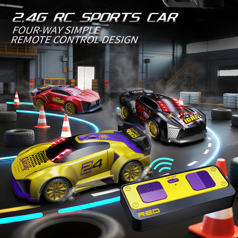 Interactive Infrared Gun Shooting RC Car With Lights Sound Effects Toy