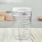 500ML Measuring Cup Spoons Kitchen Jug Cover Tea Baking Tool