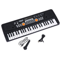 Electronic Keyboard Piano With Microphone Stereo Music Organic