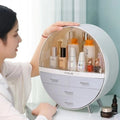 Desktop Acrylic Makeup Organizer Jewelry Skincare Cosmetic Storage Drawer Box