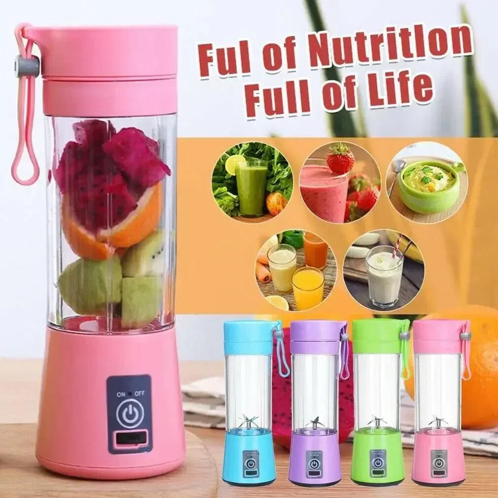 Portable Mini Electric Juicer USB Smoothie Blender Fruit Cup