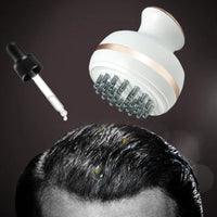 Electric Head Massager Infrared EMS Scalp Hair Growth Comb