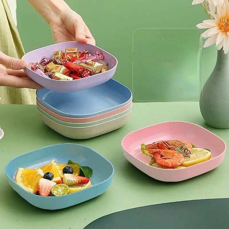 Plastic Chip Dip Serving Set Snack Fruit Appetizer Plate
