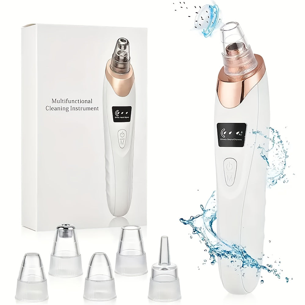 2026 Facial Pore Cleaner Blackhead Remover Vacuum USB Rechargeable