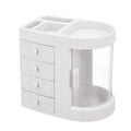 Acrylic Makeup Organizer with Drawer | Modern Skincare Storage Box