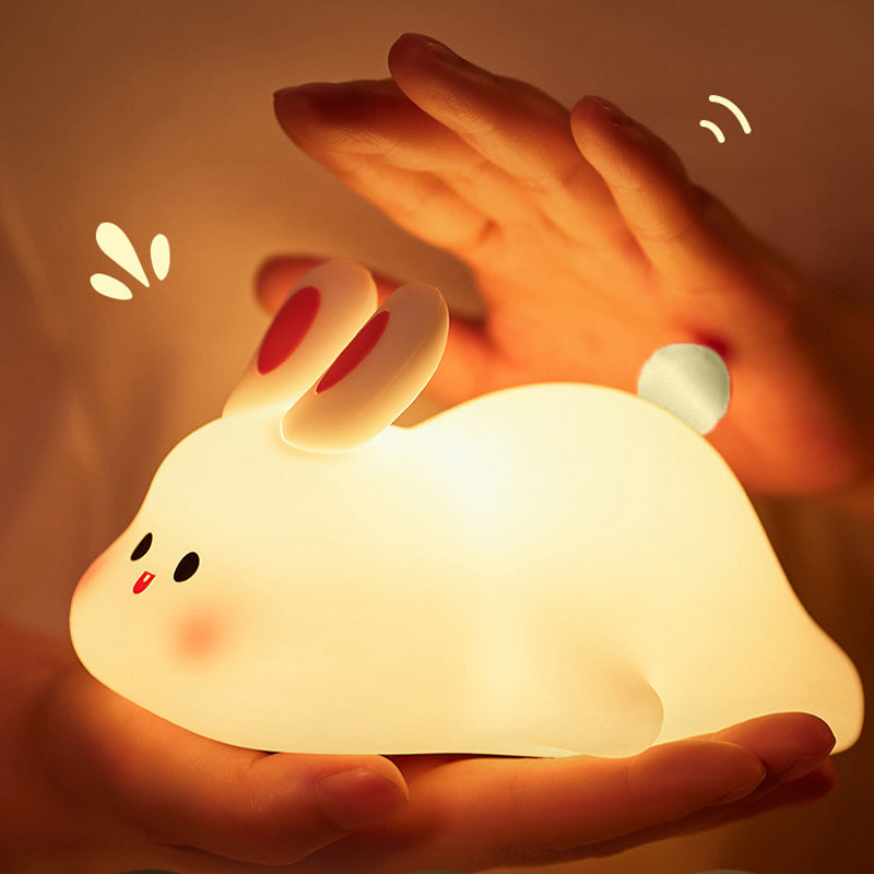 Cute Bunny LED Night Lamp Panda Rabbit Desk Light