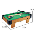 Mini Tabletop Billiards Game Indoor Small Snooker Pool Table Fun