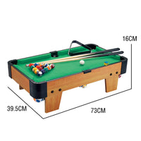 Mini Tabletop Billiards Game Indoor Small Snooker Pool Table Fun