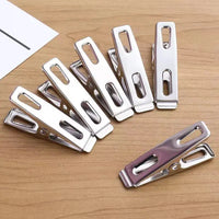 Stainless Steel Windproof Clothes Clips Heavy Duty Laundry Pegs