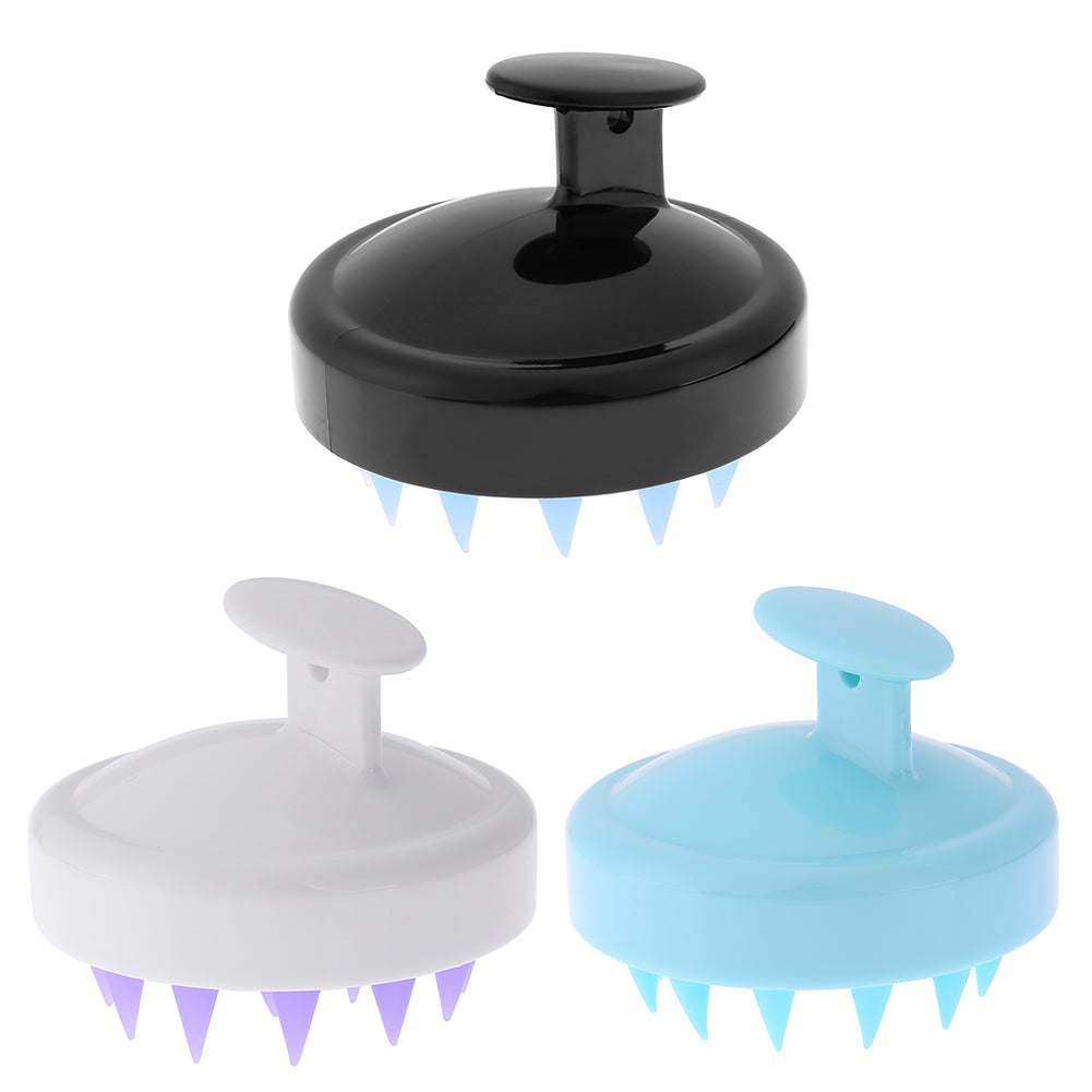 Silicone Hair Wash Brush Scalp Massager Comb Pet Bath Tool