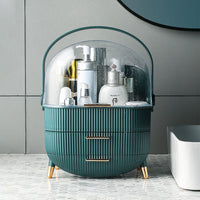Clear Cosmetic Storage Box Luxury Makeup Organizer Drawer Cabinet Pakistan