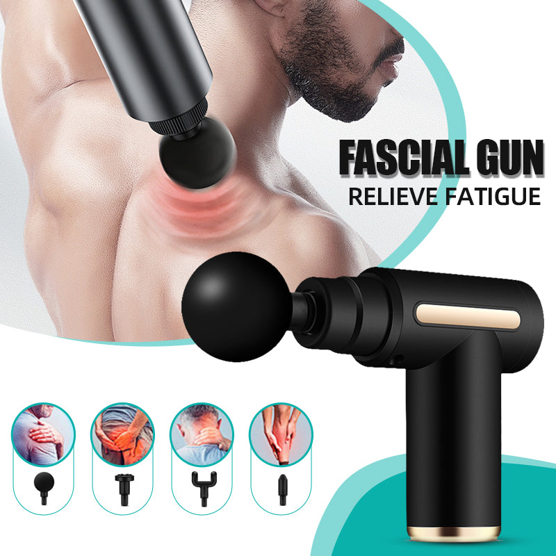 Portable Fascia Gun Massager Electric Muscle Recovery Deep Tissue
