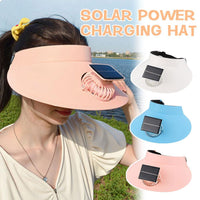 Solar Fan Hat Outdoor Sun Protection Cooling Breathable Fishing Cap