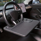 Portable Car Steering Wheel Tray Table Eating Working Storage