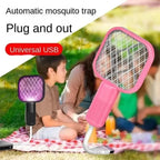 Portable USB Electric Mosquito Swatter UV Light Killer Trap