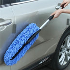 Car Cleaning Mop Brush with Long Handle – Soft Microfiber Retractable Car Wash Mop