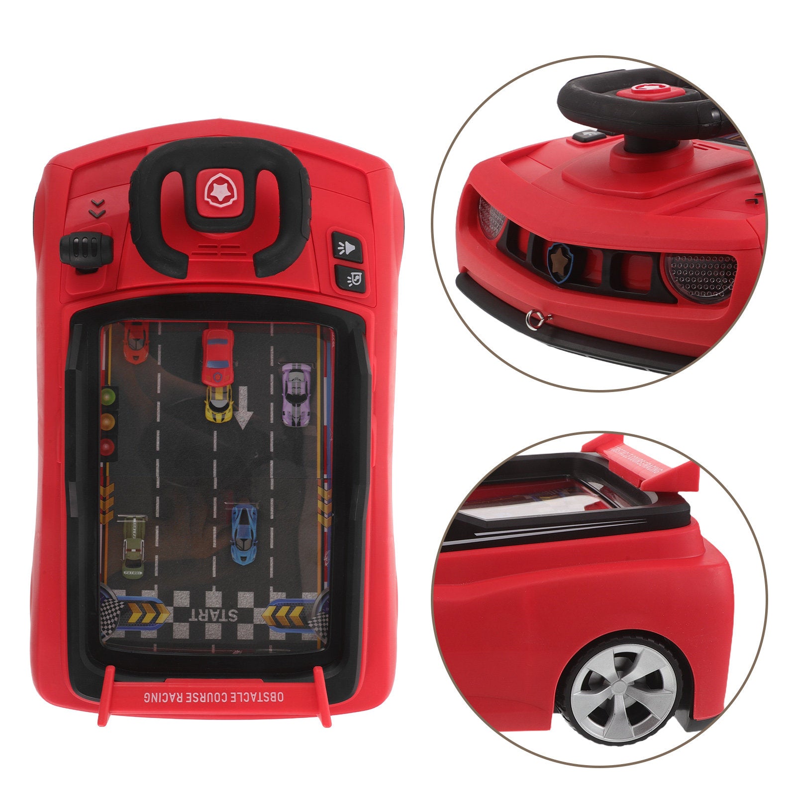 Kids Musical Driving Wheel Racing Simulator Interactive Educational Adventure Steering Toy