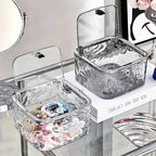 Clear Acrylic Hair Accessories Organizer Storage Box Headband Tie Holder