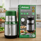 Avinas Smart Kitchen Food Chopper 1.2L (1000W) – 4 Blade Electric Mini Chopper for Meat, Vegetables & Dry Grinding | Model AV-1961