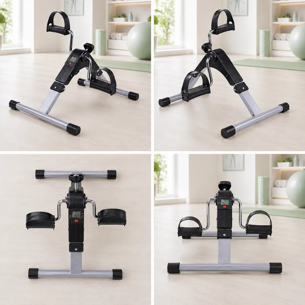 Digital Pedal Exerciser for Convenient Home Arm and Leg Workouts