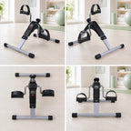 Digital Pedal Exerciser for Convenient Home Arm and Leg Workouts
