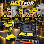 29-in-1 Cordless Drill 48V Dual Battery Plastic Chuck