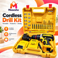 29-in-1 Cordless Drill Kit with 48v Battery & Accessories