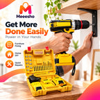 29-in-1 Cordless Drill Kit with 48v Battery & Accessories