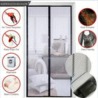 Magnetic Door Curtain Mosquito Net – Invisible Fly Screen Mesh, Punch-Free Insect Protection