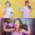 Wireless Bluetooth Karaoke Microphone 5-in-1 Speaker Kids Portable