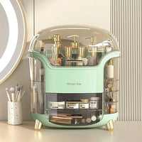 Transparent Makeup Organizer with Drawer | Large Capacity Cosmetic & Jewelry Storage