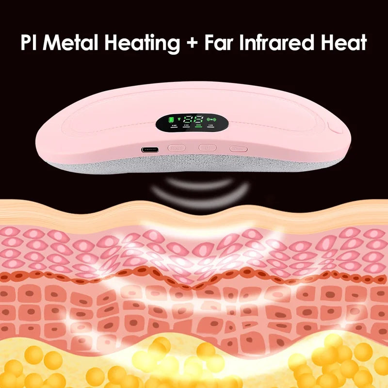 Electric Heating Belt Period Pain Relief Waist Massager Pakistan