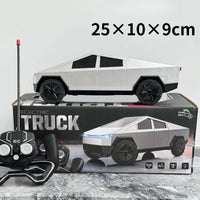 Remote Control Pickup Truck Rechargeable Crash Resistant Electric Toy Car Lights