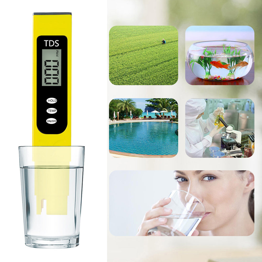 Digital Water TDS Meter Quality Tester Purity Accurate Device
