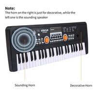 Electronic Keyboard Piano With Microphone Stereo Music Organic