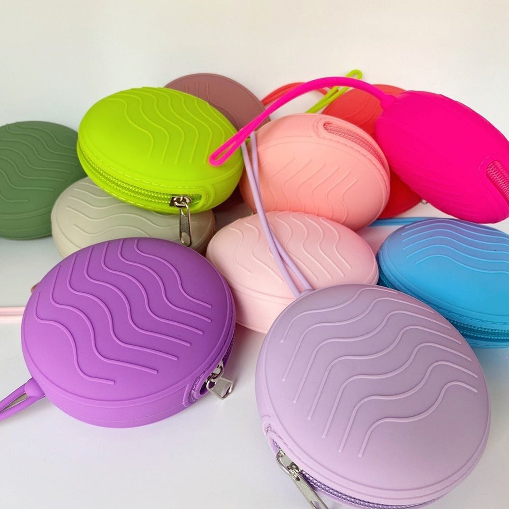 Silicone Pacifier Holder Case BPA Free – Portable Baby Soother Storage Container for Travel