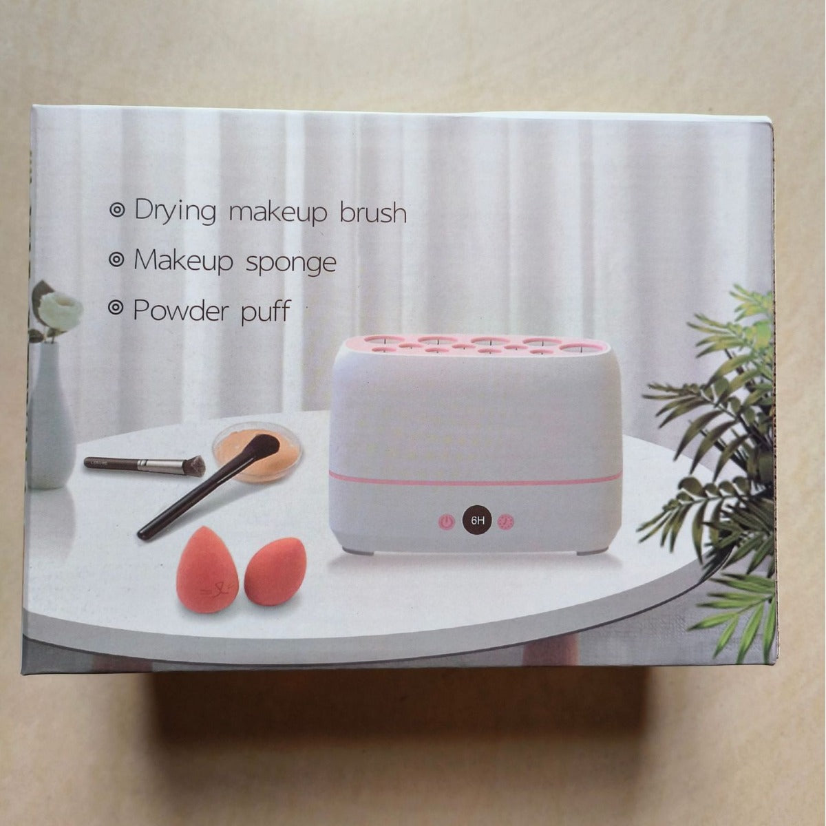 Electric Makeup Brush Dryer Quick Drying Multifunctional Cosmetic Cleaning Beauty Tool