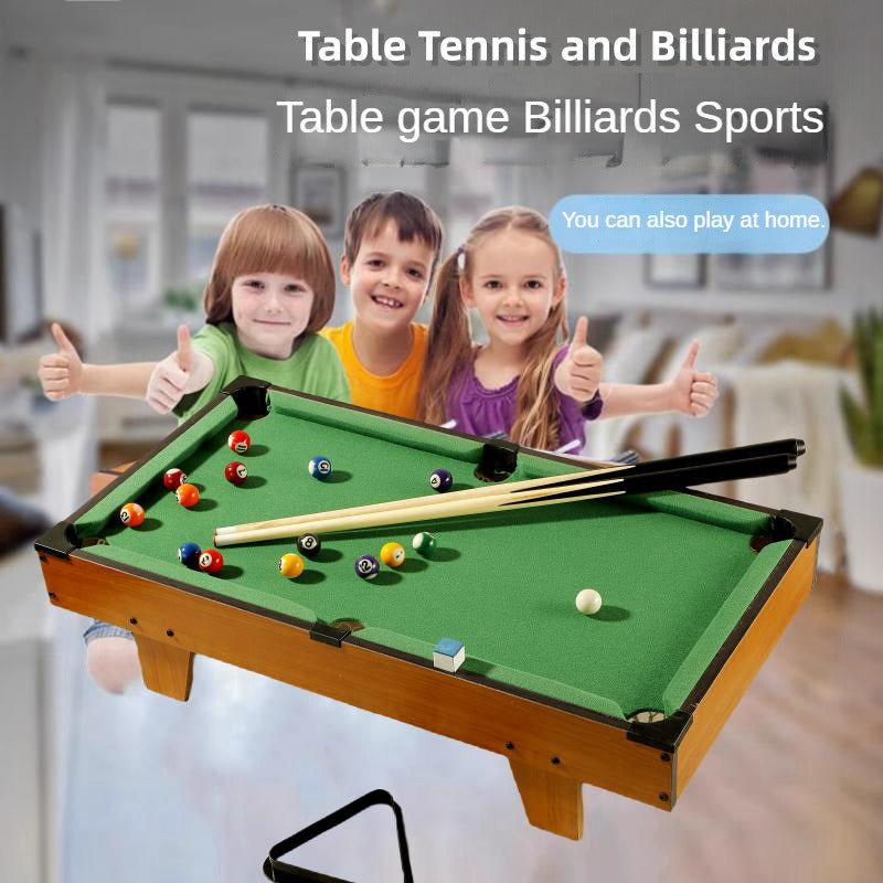 Mini Tabletop Billiards Game Indoor Small Snooker Pool Table Fun