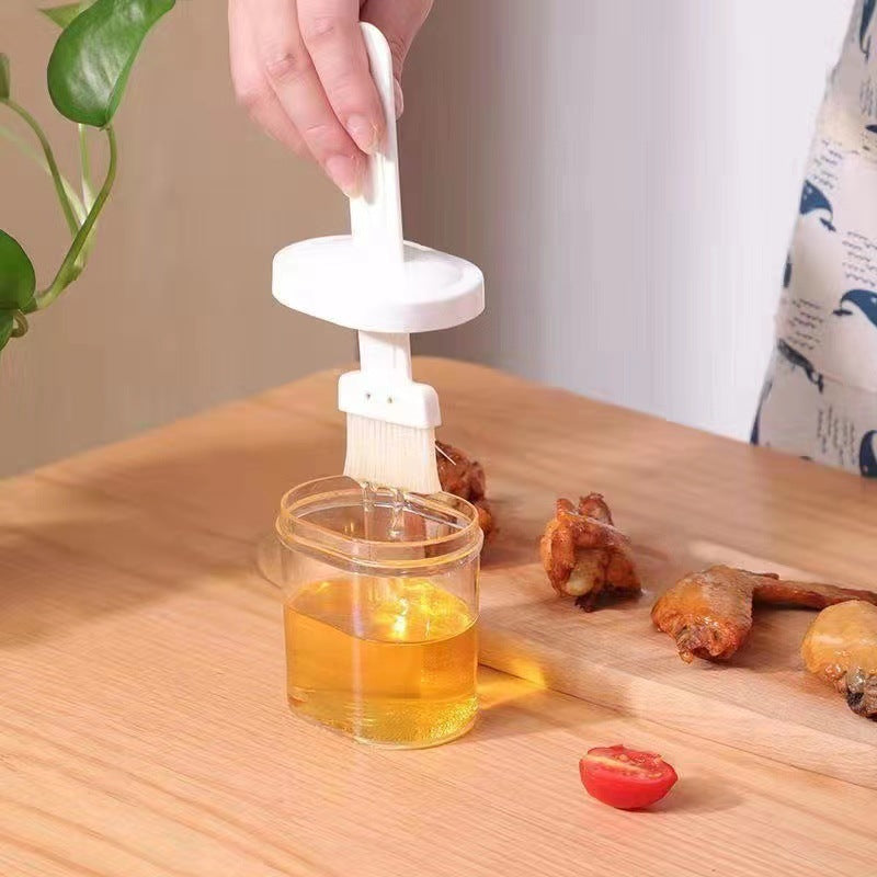 Oil Brush Bottle Integrated Pancake Baking Kitchen Cooking Tool
