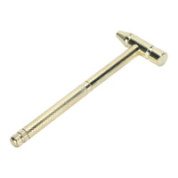 6-in-1 Mini Brass Hammer Set – Portable Gold Claw Hammer for Watch & Jewelry Repair