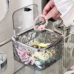 Clear Acrylic Hair Accessories Organizer Storage Box Headband Tie Holder