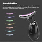 EMS Face Neck Lift Device LED Therapy Anti Wrinkle Massager